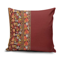 Hawaiian Tribal Elements Hibiscus Pillow Cover Red Pattern LT9 Red - Polynesian Pride