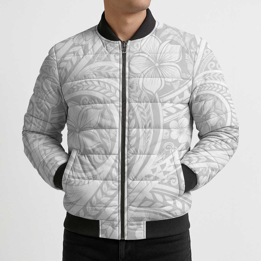 Lotu Tamaiti Samoan Polynesian Tribal Bomber Puffer Jacket - Polynesian Pride
