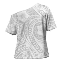 Lotu Tamaiti Samoan Polynesian Tribal Cross Shoulder Shirt - Polynesian Pride