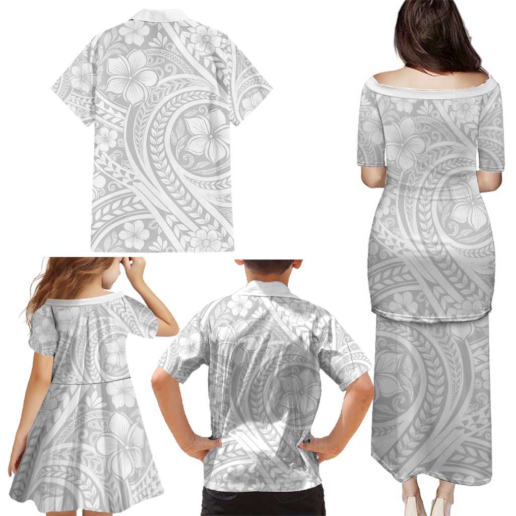 Lotu Tamaiti Samoan Polynesian Tribal Family Matching Puletasi and Hawaiian Shirt - Polynesian Pride