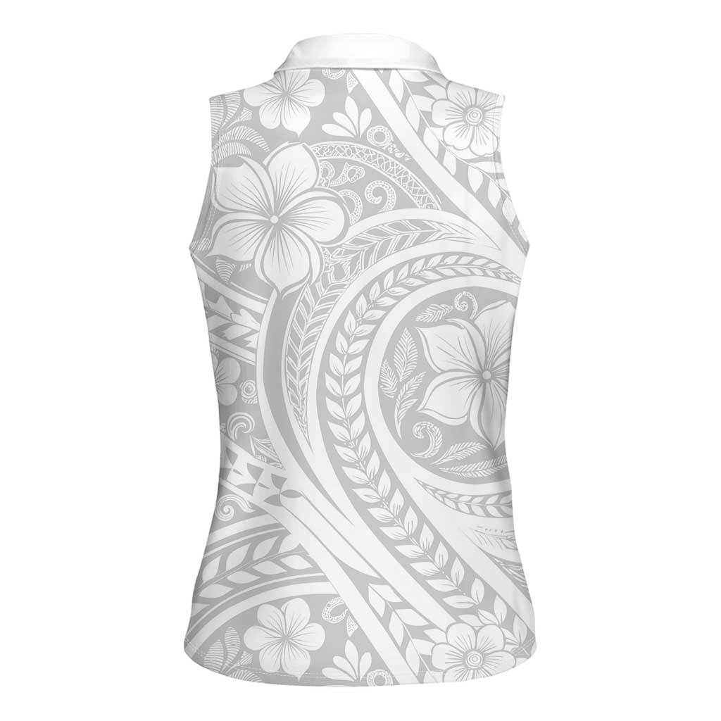 Lotu Tamaiti Samoan Polynesian Tribal Women Sleeveless Polo Shirt - Polynesian Pride