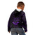 FSM Chuuk States Kid Hoodie Micronesia Vintage Polynesian Tribal Purple Version LT9 - Polynesian Pride