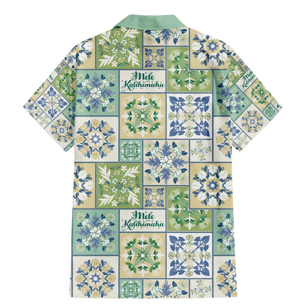 Mele Kalikimaka Hawaii Christmas Family Matching Mermaid Dress and Hawaiian Shirt Omaomao Seamless Floral Motif - Polynesian Pride