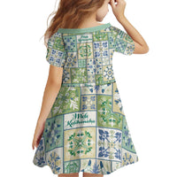 Mele Kalikimaka Hawaii Christmas Family Matching Summer Maxi Dress and Hawaiian Shirt Omaomao Seamless Floral Motif - Polynesian Pride