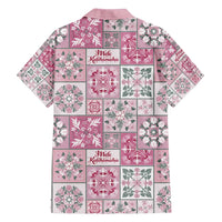Mele Kalikimaka Hawaii Christmas Family Matching Puletasi and Hawaiian Shirt Akala Seamless Floral Motif LT9 - Polynesian Pride