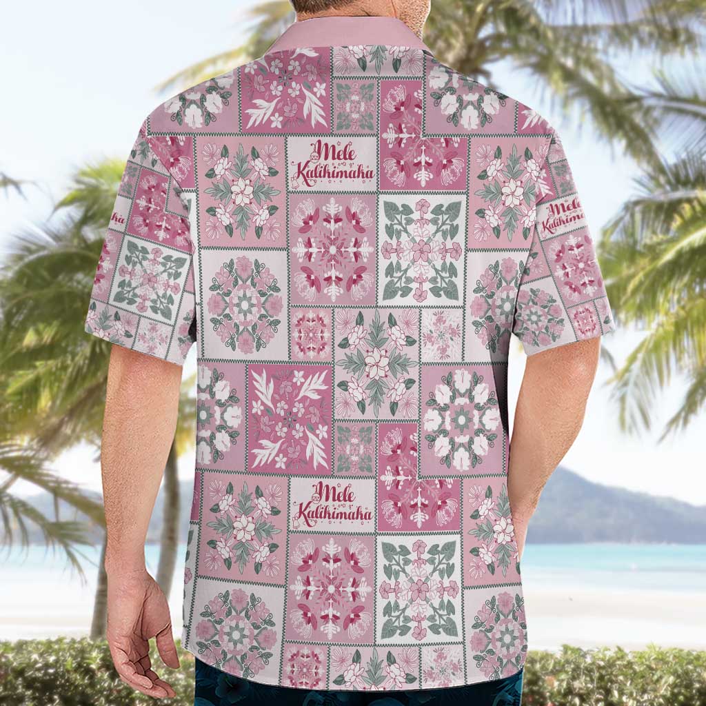 Mele Kalikimaka Hawaii Christmas Hawaiian Shirt Akala Seamless Floral Motif - Polynesian Pride