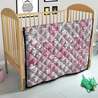 Mele Kalikimaka Hawaii Christmas Quilt Akala Seamless Floral Motif - Polynesian Pride