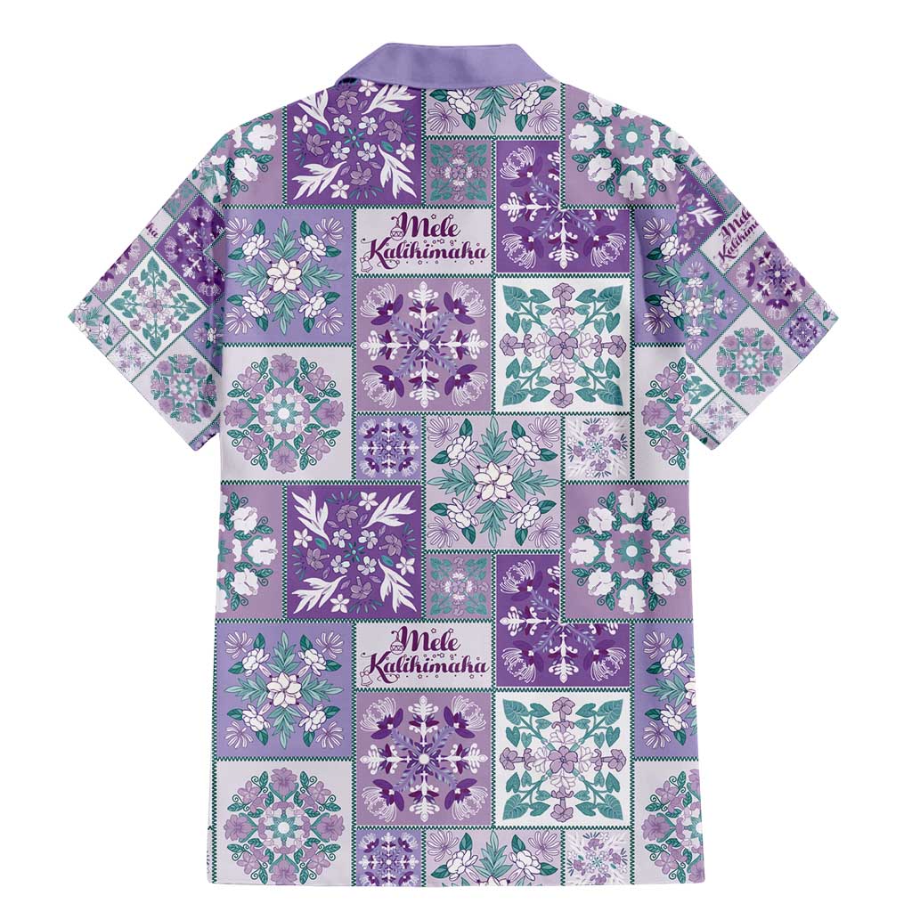 Mele Kalikimaka Hawaii Christmas Family Matching Mermaid Dress and Hawaiian Shirt Poni Seamless Floral Motif - Polynesian Pride