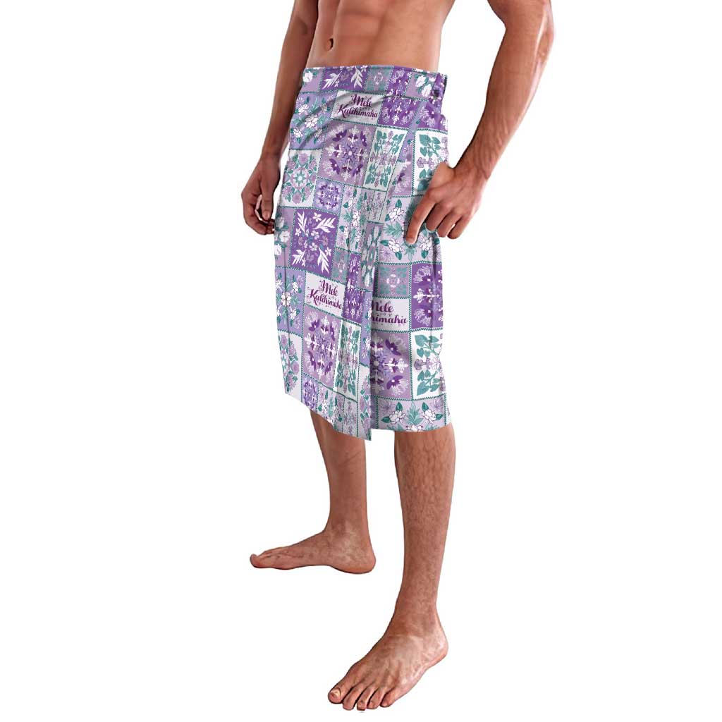 Mele Kalikimaka Hawaii Christmas Lavalava Poni Seamless Floral Motif - Polynesian Pride