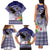 American Samoa Bald Eagle Family Matching Tank Maxi Dress and Hawaiian Shirt Polynesian Tropical Flowers