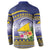 Tokelau Tuluma Button Sweatshirt Polynesian Tropical Flowers