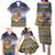 Tokelau Tuluma Family Matching Puletasi and Hawaiian Shirt Polynesian Tropical Flowers