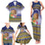 Tokelau Tuluma Family Matching Tank Maxi Dress and Hawaiian Shirt Polynesian Tropical Flowers