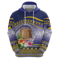 Tokelau Tuluma Hoodie Polynesian Tropical Flowers LT9 - Polynesian Pride