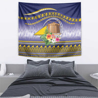 Tokelau Tuluma Tapestry Polynesian Tropical Flowers