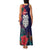 Maori Wheku Meri Kirihimete Personalised Family Matching Tank Maxi Dress and Hawaiian Shirt All Blue Indigenous Maori Motif - Polynesian Pride