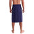 Maori Wheku Meri Kirihimete Personalised Lavalava All Blue Indigenous Maori Motif - Polynesian Pride