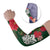 Maori Wheku Meri Kirihimete Personalised Arm Sleeves All Green Indigenous Maori Motif - Polynesian Pride