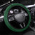 Maori Wheku Meri Kirihimete Steering Wheel Cover All Green Indigenous Maori Motif - Polynesian Pride