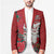 Maori Wheku Meri Kirihimete Personalised Blazer All Red Indigenous Maori Motif - Polynesian Pride