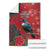 Tui Meri Kirihimete Personalised Blanket Pohutukawa Flowers Red Motif - Polynesian Pride