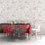 Tui Meri Kirihimete Personalised Tablecloth Pohutukawa Flowers Red Motif - Polynesian Pride