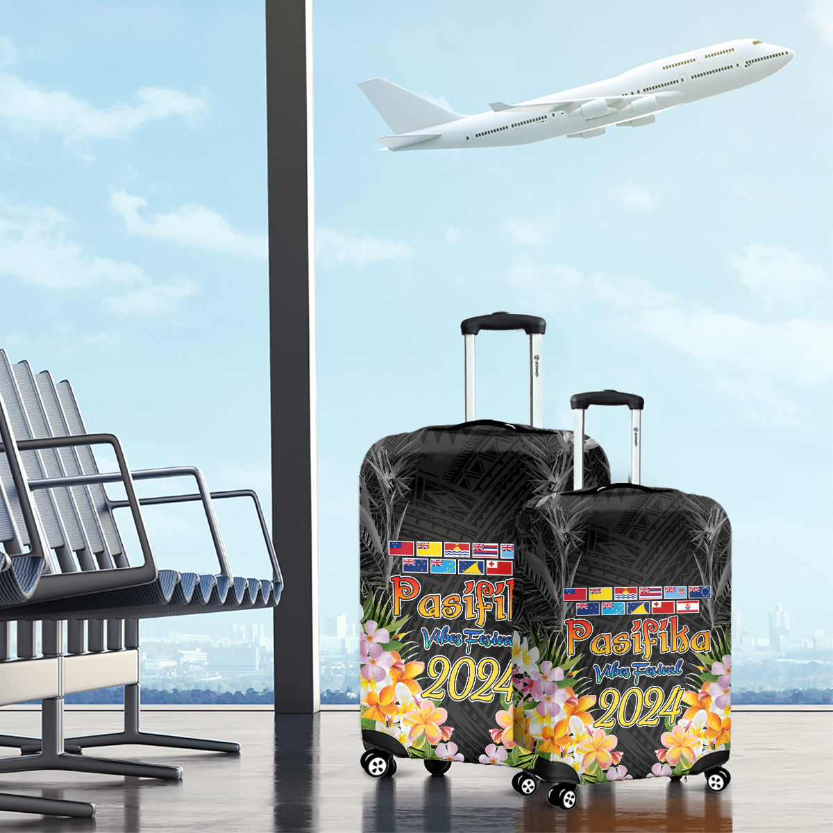 Pasifika Vibes Festival 2024 Auckland Luggage Cover