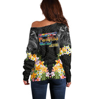Pasifika Vibes Festival 2024 Auckland Off Shoulder Sweater LT9 - Polynesian Pride
