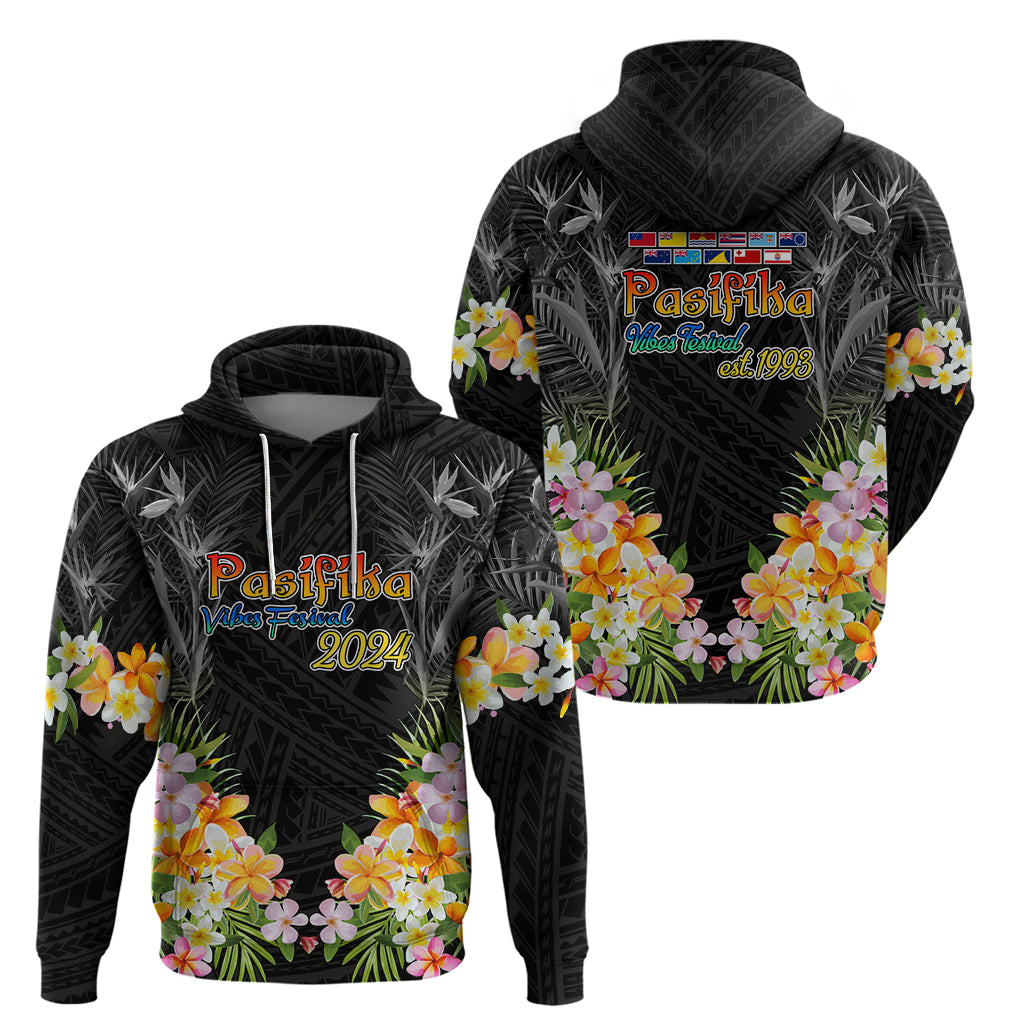 Pasifika Vibes Festival 2024 Auckland Zip Hoodie LT9 - Polynesian Pride