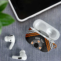 Personalised Aotearoa Niho Taniwha Motif AirPods Case Gold Style - Polynesian Pride