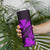 Kakau Polynesian Tribal Hawaiian Turtle Skinny Tumbler with Kanaka Maoli Purple