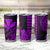 Kakau Polynesian Tribal Hawaiian Turtle Tumbler Cup with Kanaka Maoli Purple