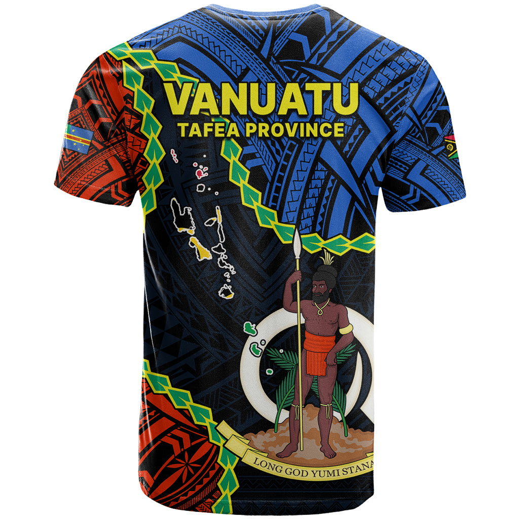 Custom Tafea Province 43rd Anniversary Vanuatu T Shirt Tugeta Yumi Selebretem Indipendens Dei LT9 - Polynesian Pride