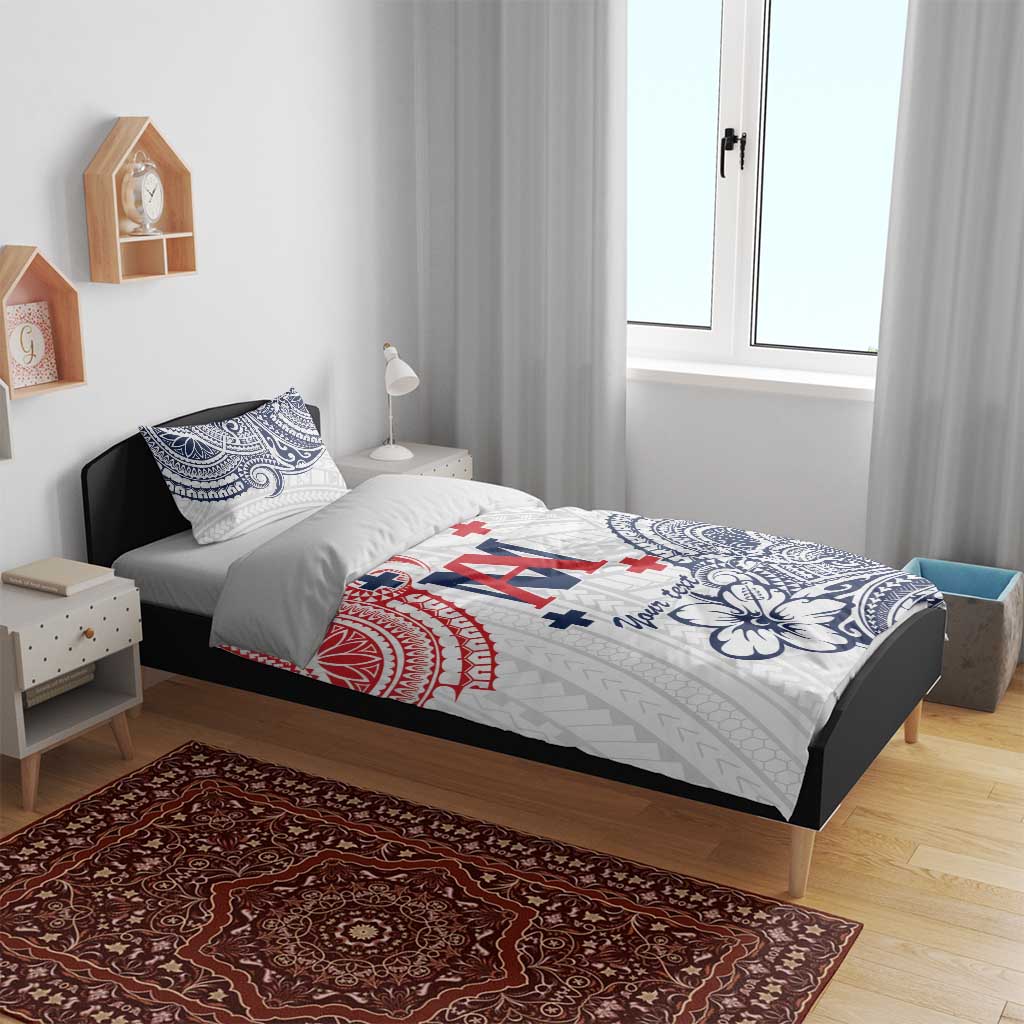 Kingdom of Uvea 1842-1860 Personalized Bedding Set Wallis and Futuna Polynesian Tribal Pattern