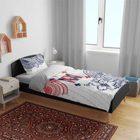 Kingdom of Uvea 1842-1860 Personalized Bedding Set Wallis and Futuna Polynesian Tribal Pattern