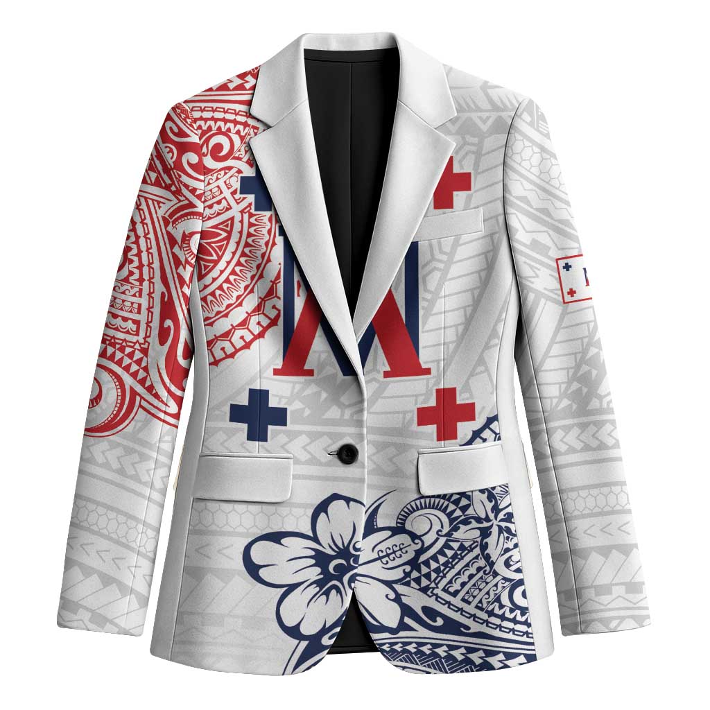 Kingdom of Uvea 1842-1860 Personalized Blazer Wallis and Futuna Polynesian Tribal Pattern - Polynesian Pride