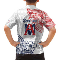 Kingdom of Uvea 1842-1860 Personalized Family Matching Summer Maxi Dress and Hawaiian Shirt Wallis and Futuna Polynesian Tribal Pattern LT9 - Polynesian Pride