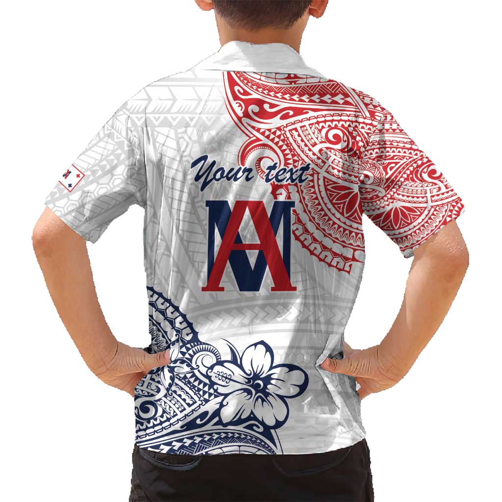 Kingdom of Uvea 1842-1860 Personalized Family Matching Tank Maxi Dress and Hawaiian Shirt Wallis and Futuna Polynesian Tribal Pattern LT9 - Polynesian Pride
