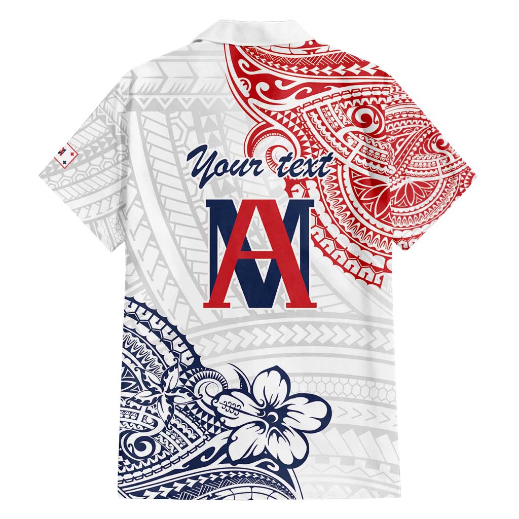Kingdom of Uvea 1842-1860 Personalized Family Matching Tank Maxi Dress and Hawaiian Shirt Wallis and Futuna Polynesian Tribal Pattern LT9 - Polynesian Pride