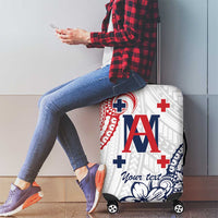 Kingdom of Uvea 1842-1860 Personalized Luggage Cover Wallis and Futuna Polynesian Tribal Pattern LT9 - Polynesian Pride
