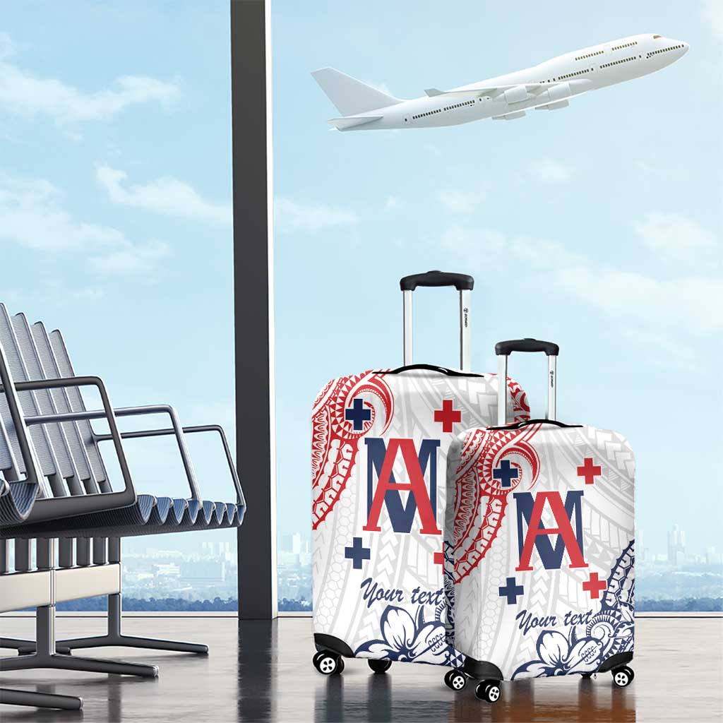 Kingdom of Uvea 1842-1860 Personalized Luggage Cover Wallis and Futuna Polynesian Tribal Pattern LT9 - Polynesian Pride