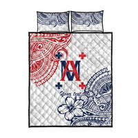 Kingdom of Uvea 1842-1860 Personalized Quilt Bed Set Wallis and Futuna Polynesian Tribal Pattern LT9 - Polynesian Pride