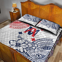 Kingdom of Uvea 1842-1860 Personalized Quilt Bed Set Wallis and Futuna Polynesian Tribal Pattern LT9 - Polynesian Pride