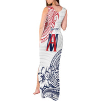 Kingdom of Uvea 1842-1860 Personalized Tank Maxi Dress Wallis and Futuna Polynesian Tribal Pattern LT9 - Polynesian Pride