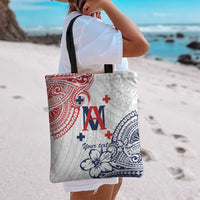 Kingdom of Uvea 1842-1860 Personalized Tote Bag Wallis and Futuna Polynesian Tribal Pattern - Polynesian Pride