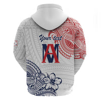 Kingdom of Uvea 1842-1860 Personalized Zip Hoodie Wallis and Futuna Polynesian Tribal Pattern LT9 - Polynesian Pride