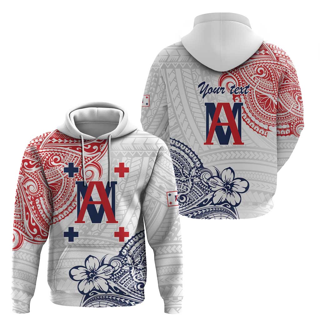 Kingdom of Uvea 1842-1860 Personalized Zip Hoodie Wallis and Futuna Polynesian Tribal Pattern LT9 - Polynesian Pride
