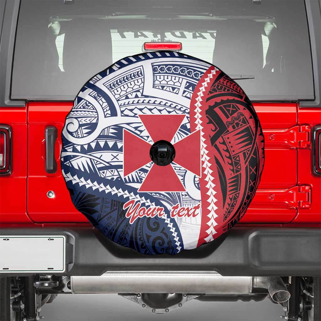 Kingdom of Uvea 1860-1886 Personalized Spare Tire Cover Wallis and Futuna Polynesian Tribal Pattern LT9 - Polynesian Pride