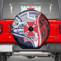 Kingdom of Uvea 1860-1886 Personalized Spare Tire Cover Wallis and Futuna Polynesian Tribal Pattern LT9 - Polynesian Pride