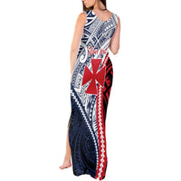Kingdom of Uvea 1860-1886 Personalized Tank Maxi Dress Wallis and Futuna Polynesian Tribal Pattern LT9 - Polynesian Pride